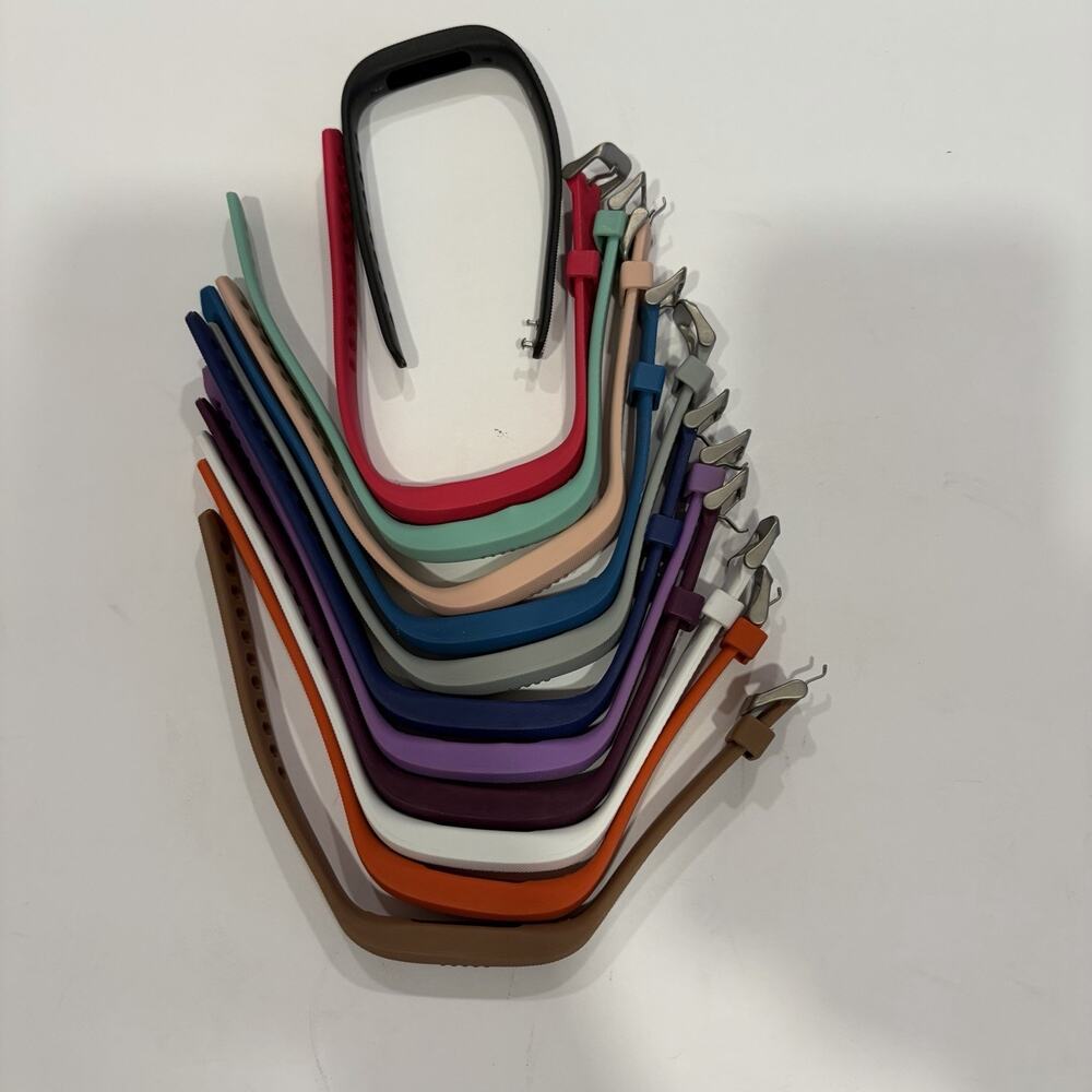 Set Of 12 Fitbit Flex 2 Replacement Bands Used